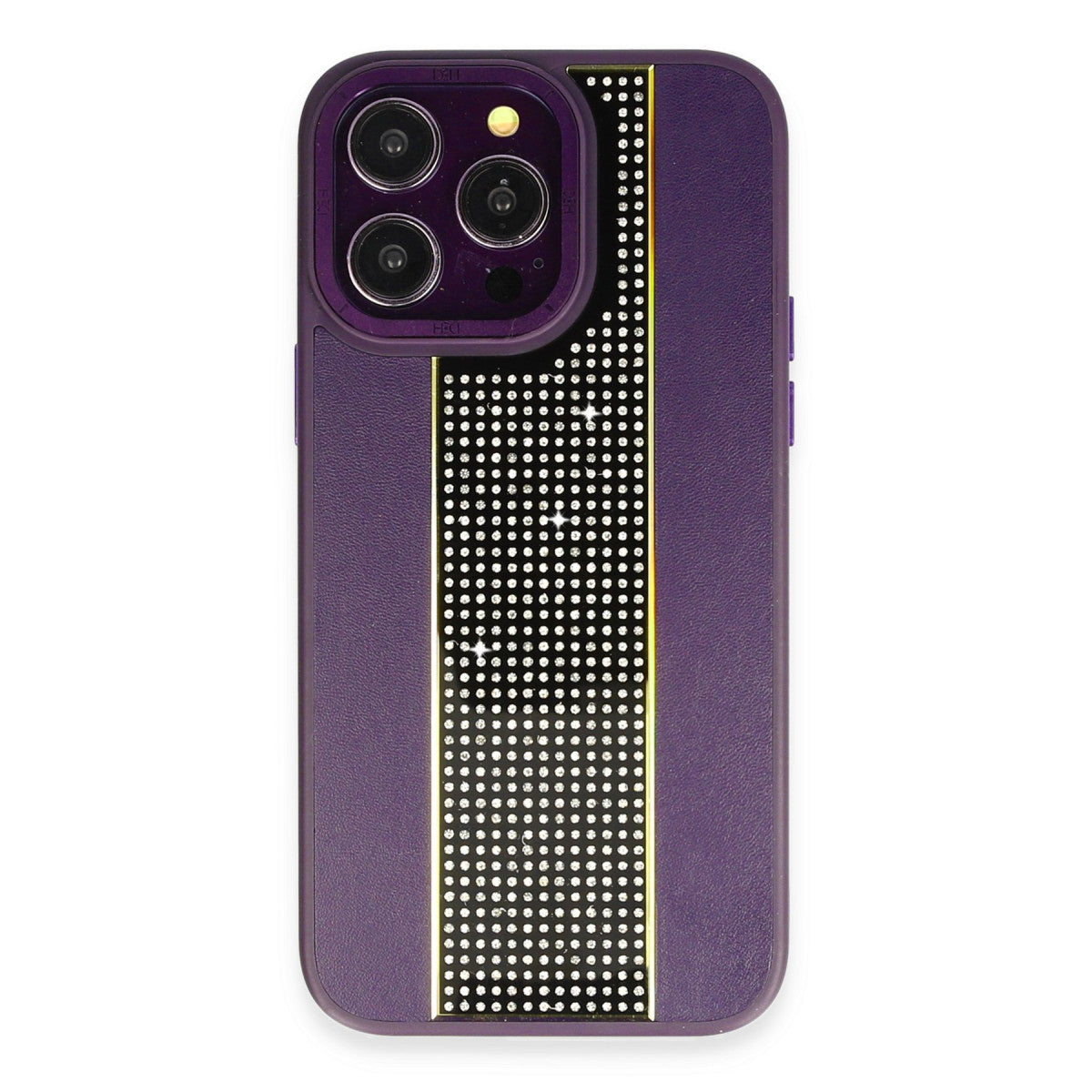 HDD Apple iPhone 15 Pro Kılıf HBC-160 Almera Taşlı Kapak